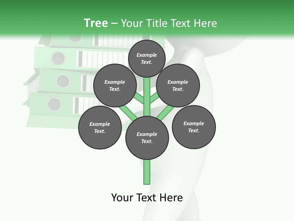People Financial Heap PowerPoint Template
