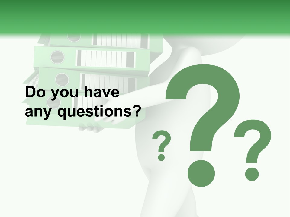 People Financial Heap PowerPoint Template