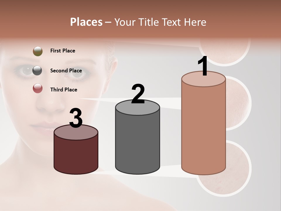 Model Healthy Person PowerPoint Template