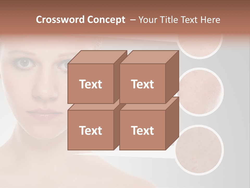 Model Healthy Person PowerPoint Template