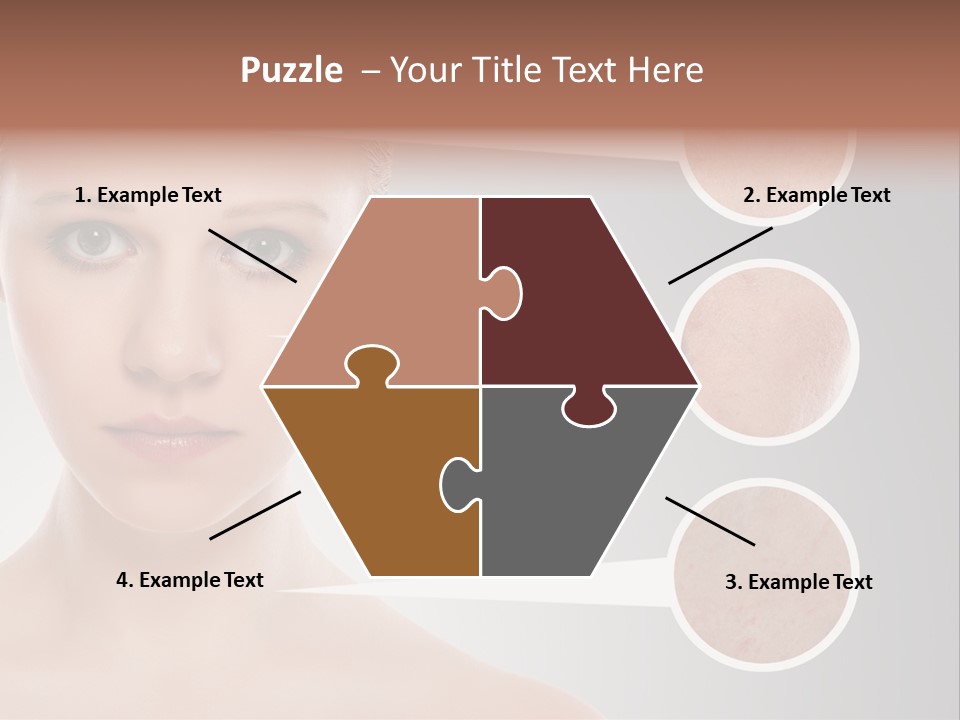 Model Healthy Person PowerPoint Template