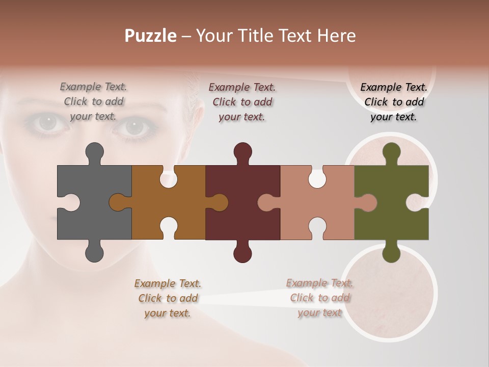 Model Healthy Person PowerPoint Template