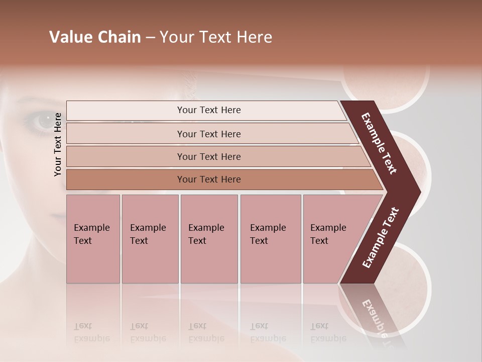 Model Healthy Person PowerPoint Template