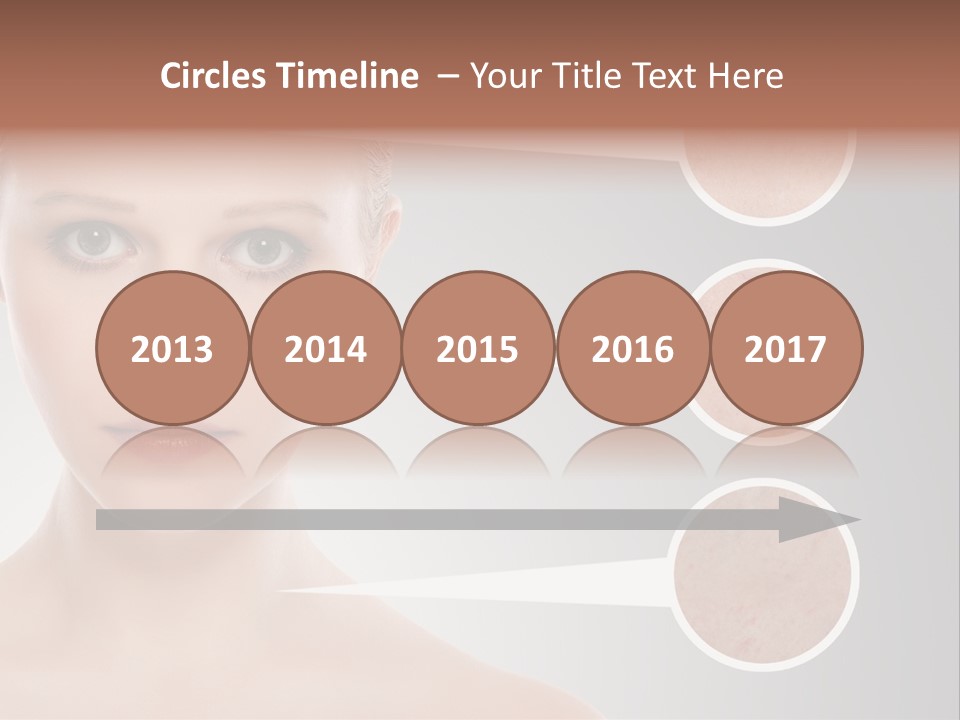 Model Healthy Person PowerPoint Template