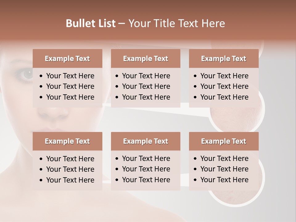 Model Healthy Person PowerPoint Template