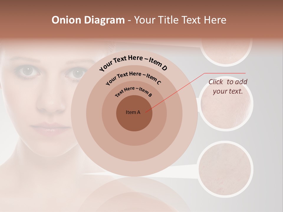 Model Healthy Person PowerPoint Template