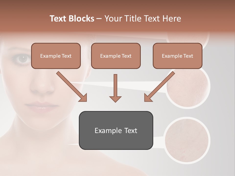 Model Healthy Person PowerPoint Template