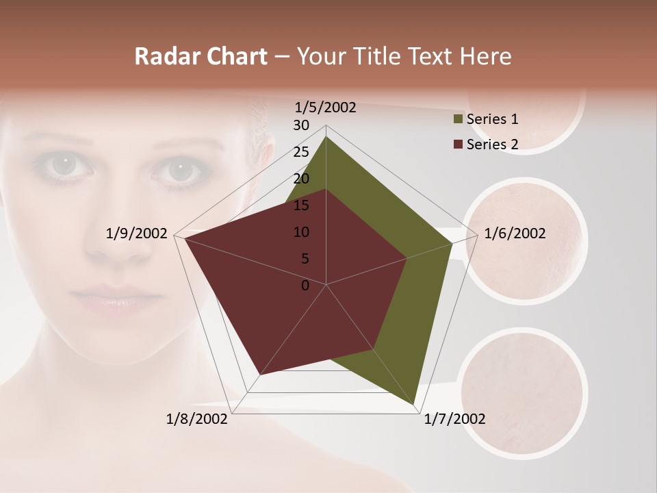 Model Healthy Person PowerPoint Template