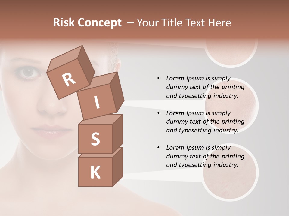 Model Healthy Person PowerPoint Template