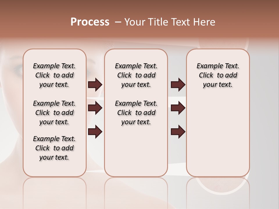 Model Healthy Person PowerPoint Template