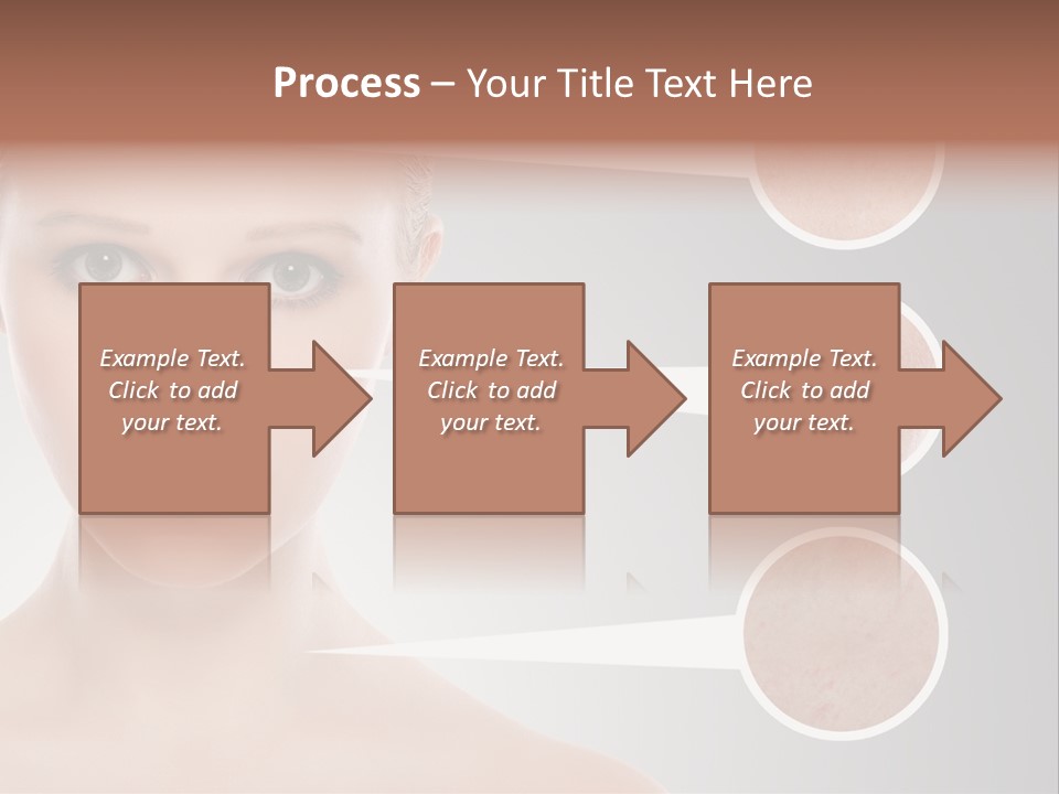Model Healthy Person PowerPoint Template