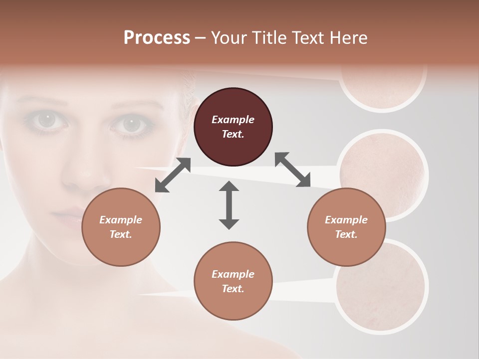 Model Healthy Person PowerPoint Template