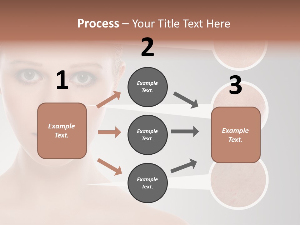 Model Healthy Person PowerPoint Template