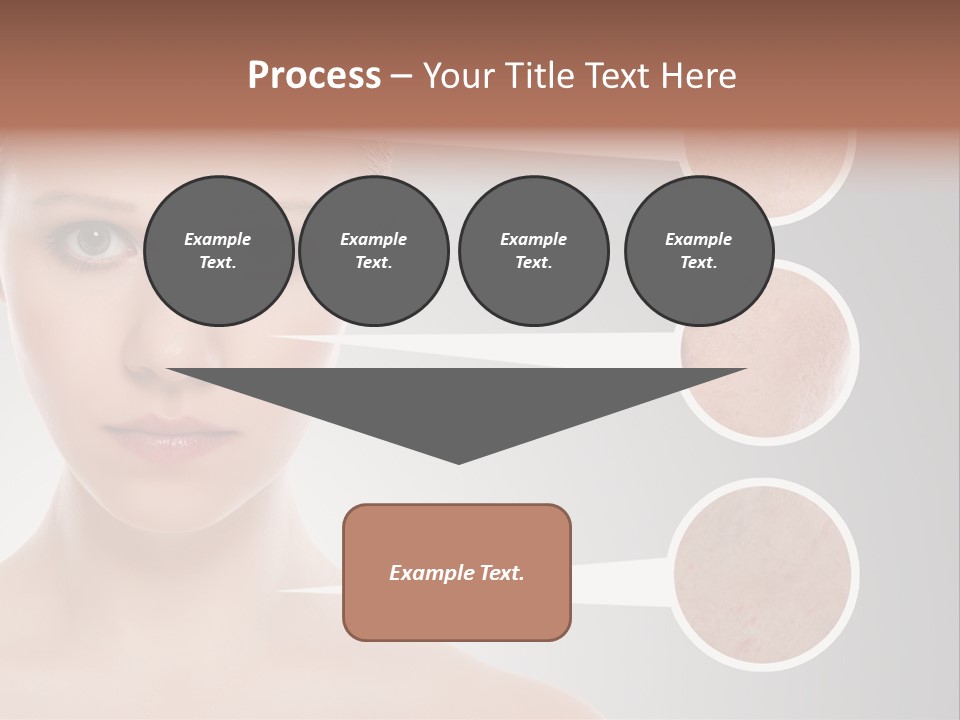 Model Healthy Person PowerPoint Template