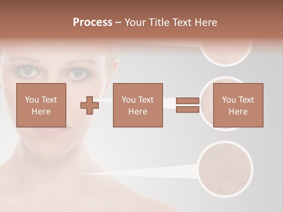 Model Healthy Person PowerPoint Template