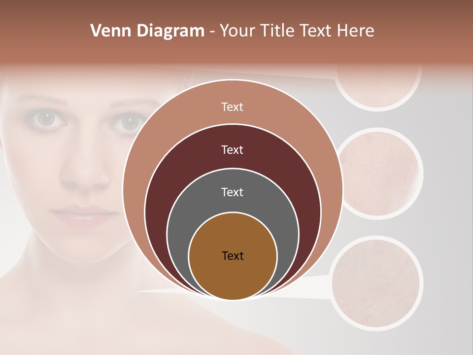 Model Healthy Person PowerPoint Template