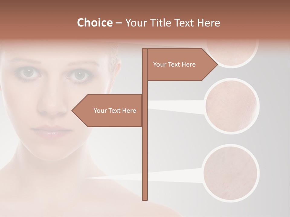 Model Healthy Person PowerPoint Template