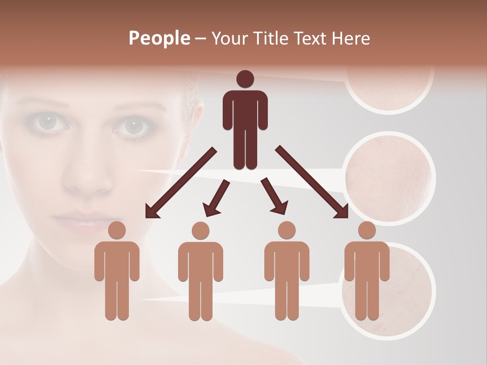 Model Healthy Person PowerPoint Template