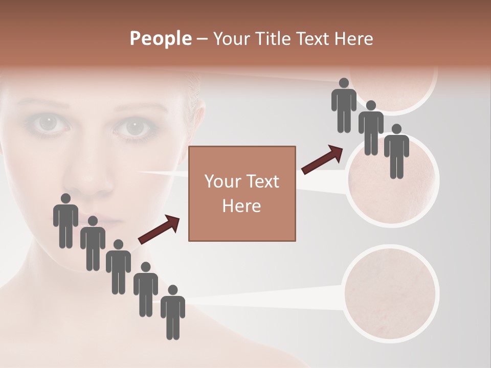 Model Healthy Person PowerPoint Template