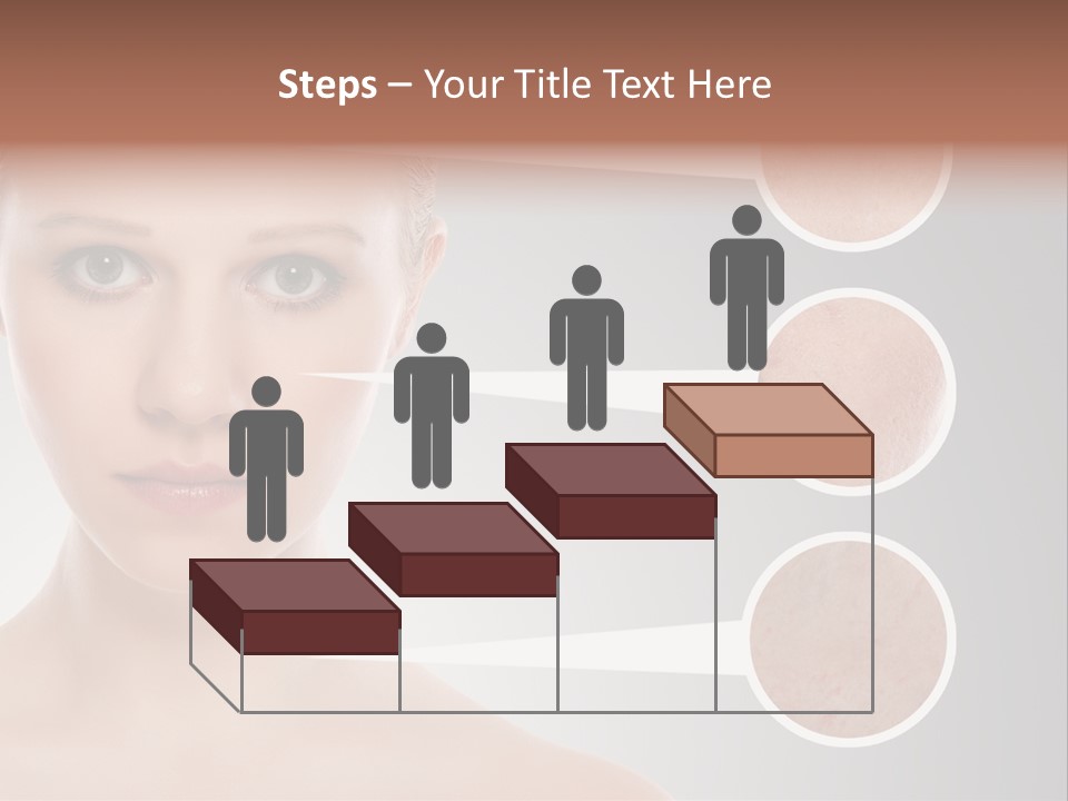 Model Healthy Person PowerPoint Template