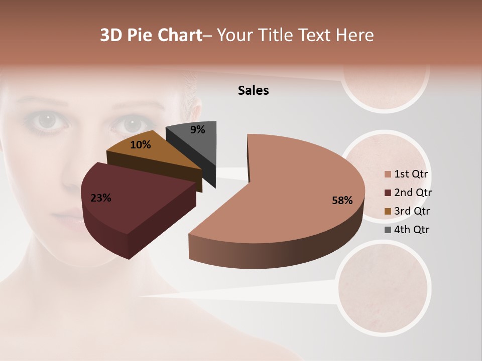 Model Healthy Person PowerPoint Template
