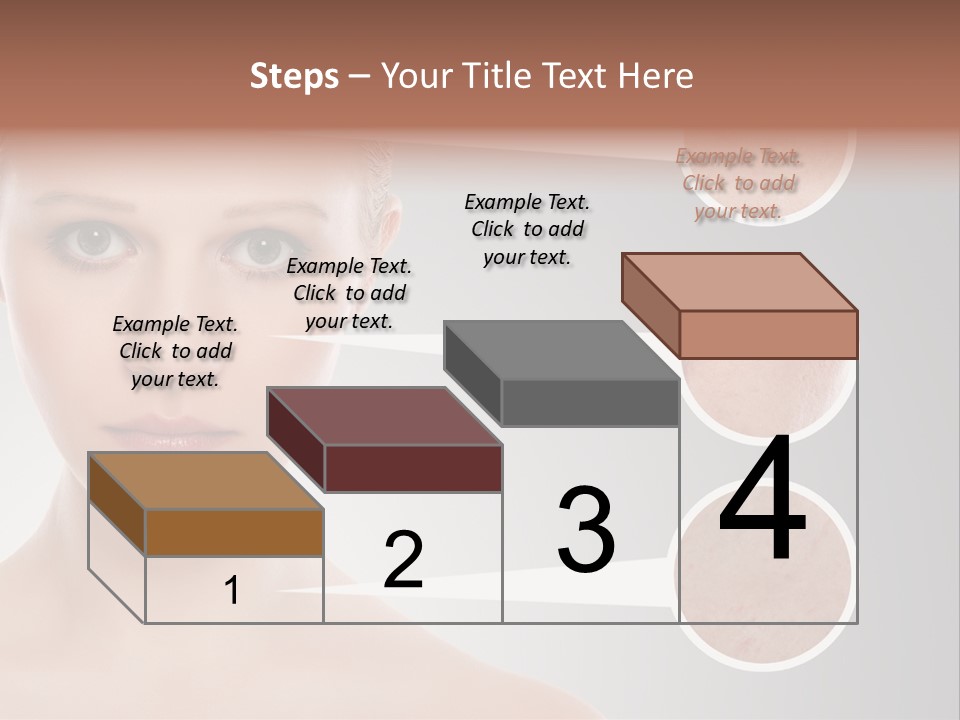 Model Healthy Person PowerPoint Template