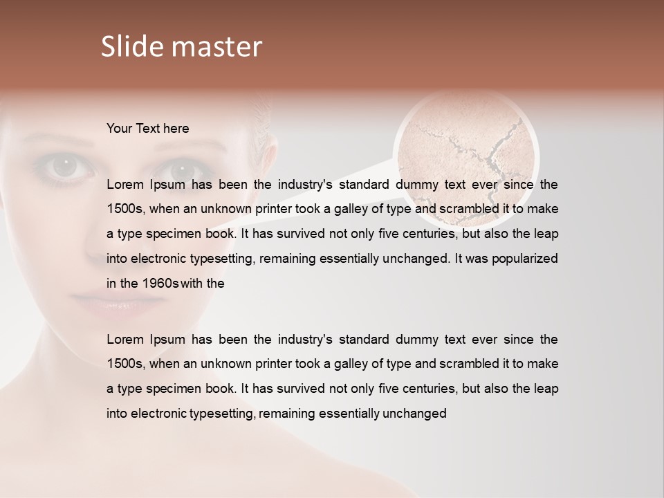 Adult Woman Problem PowerPoint Template