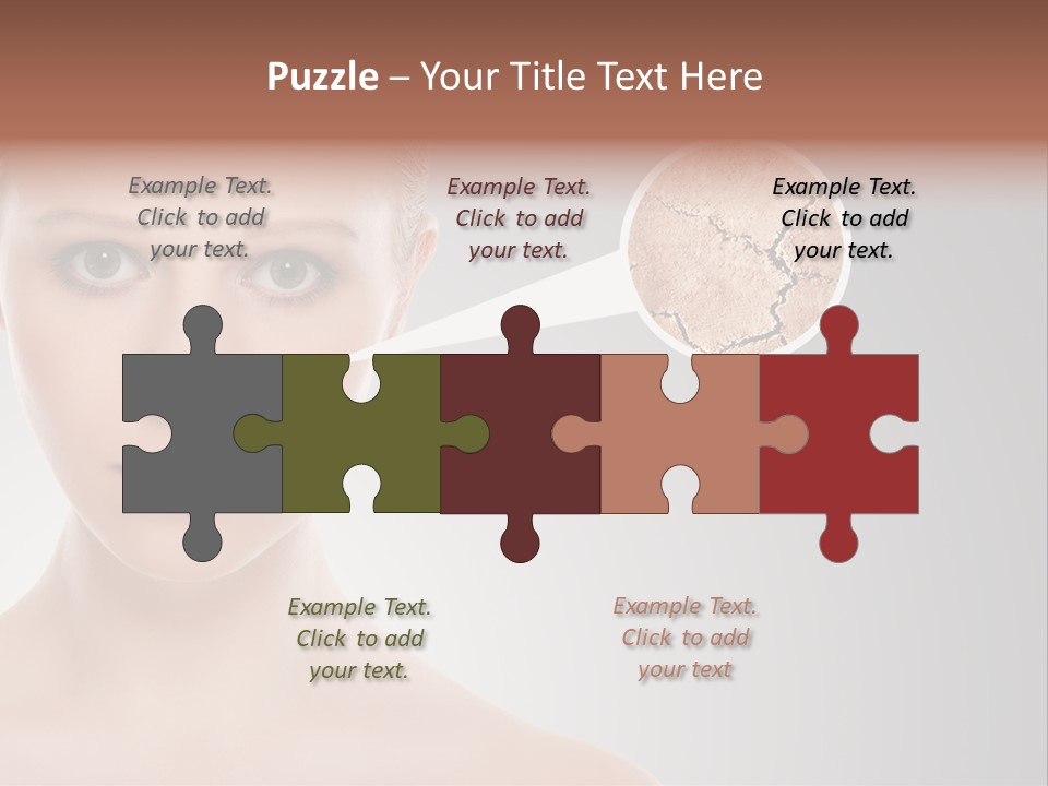 Adult Woman Problem PowerPoint Template