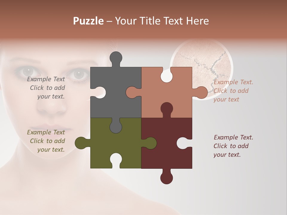 Adult Woman Problem PowerPoint Template