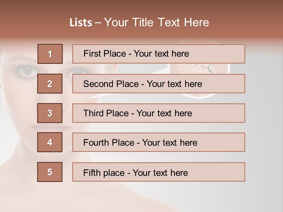 Adult Woman Problem PowerPoint Template