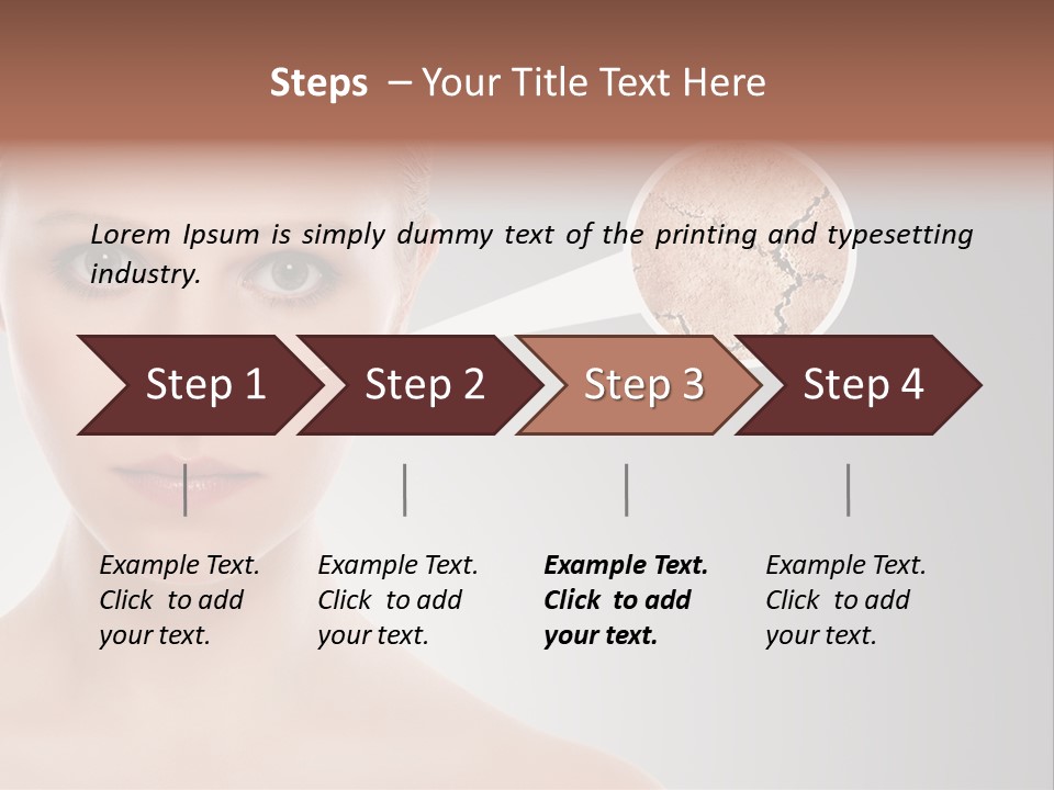 Adult Woman Problem PowerPoint Template