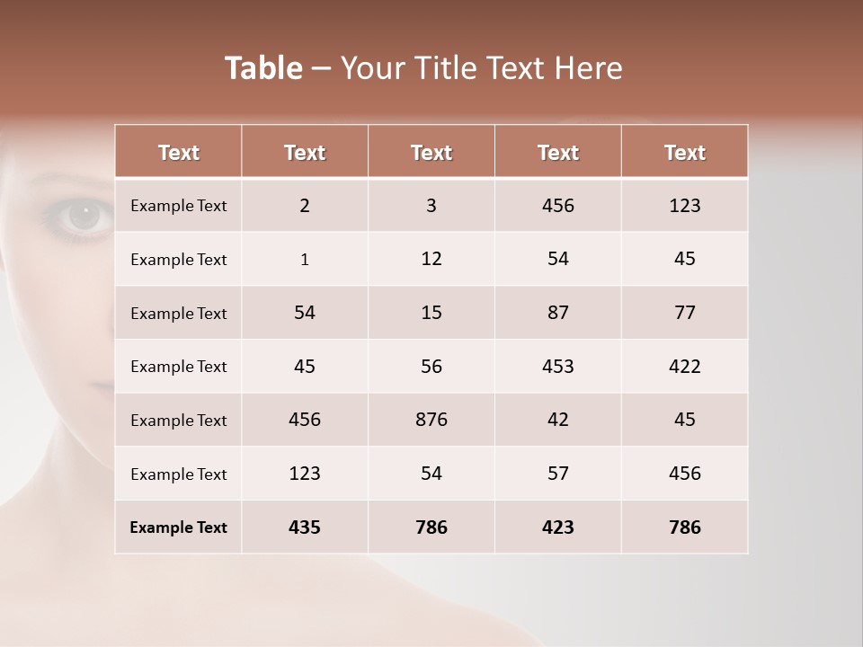 Adult Woman Problem PowerPoint Template