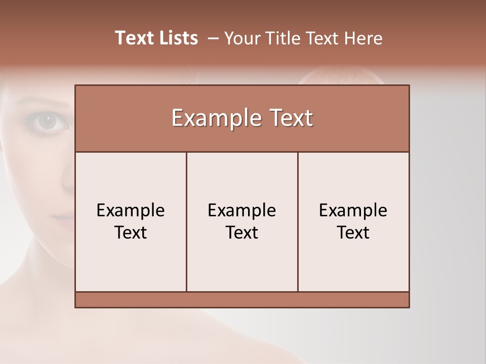 Adult Woman Problem PowerPoint Template