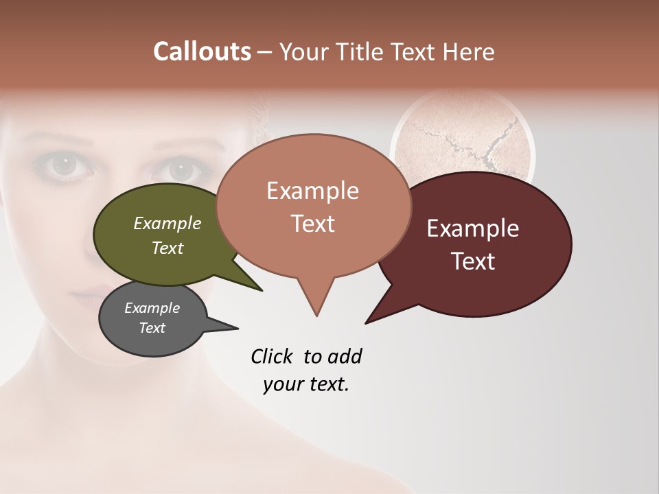 Adult Woman Problem PowerPoint Template