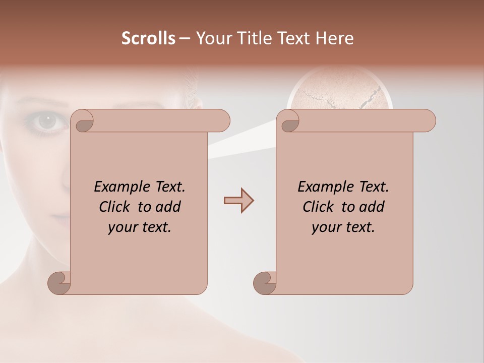 Adult Woman Problem PowerPoint Template