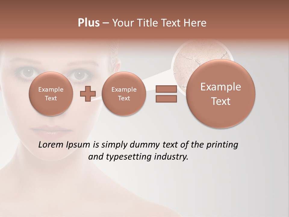 Adult Woman Problem PowerPoint Template