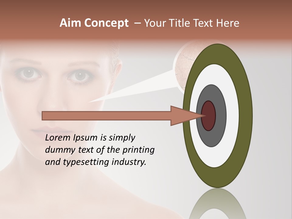 Adult Woman Problem PowerPoint Template