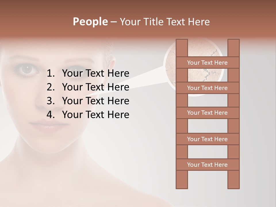Adult Woman Problem PowerPoint Template