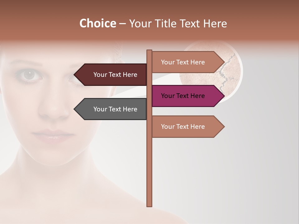 Adult Woman Problem PowerPoint Template