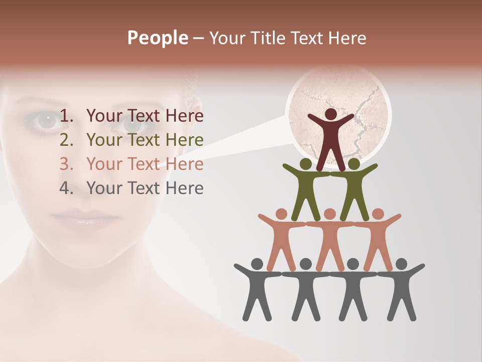 Adult Woman Problem PowerPoint Template