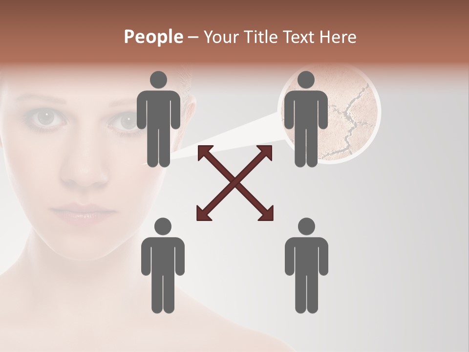 Adult Woman Problem PowerPoint Template