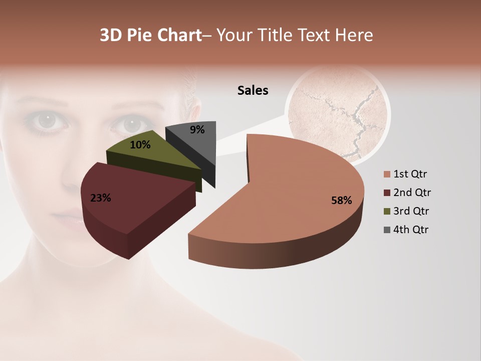 Adult Woman Problem PowerPoint Template