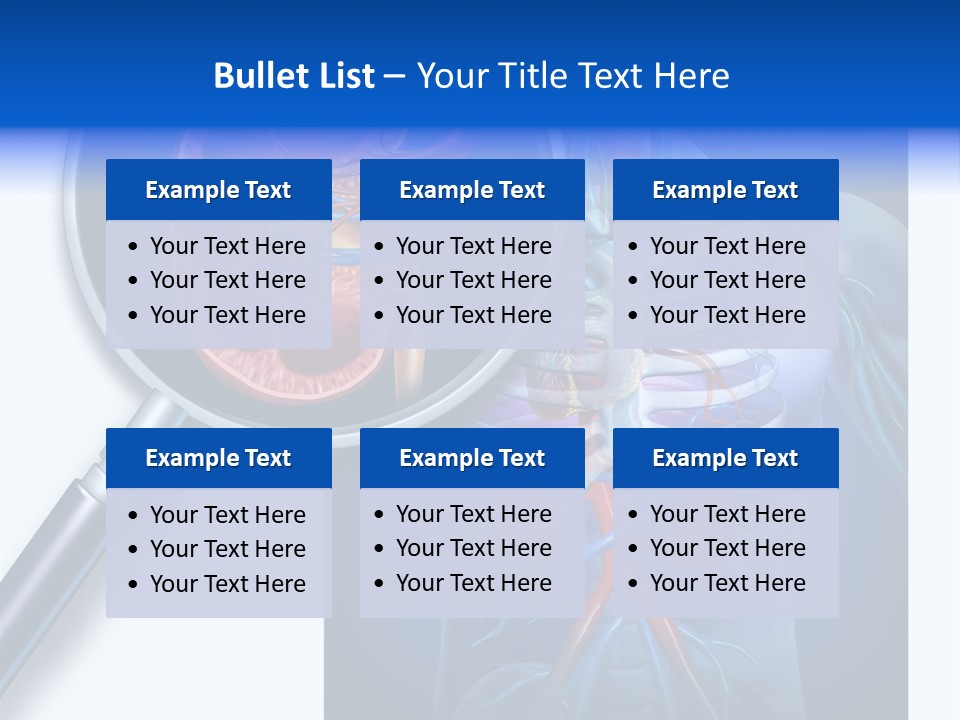 Arteries Details Science PowerPoint Template