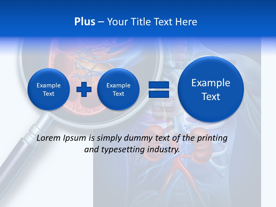 Arteries Details Science PowerPoint Template
