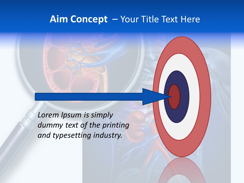 Arteries Details Science PowerPoint Template