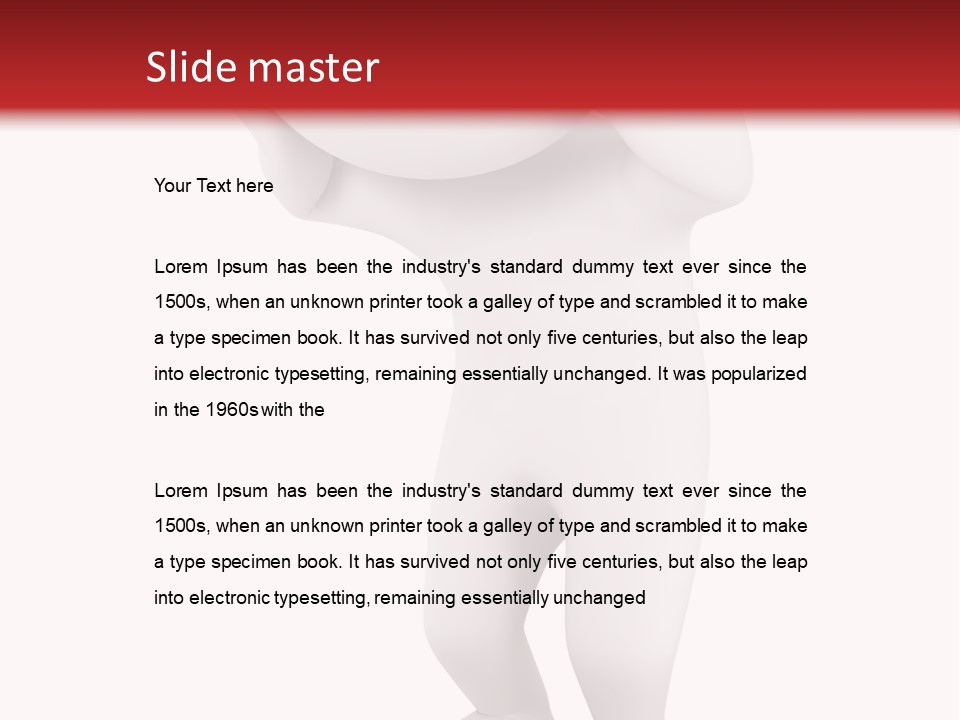 Risk Fat Nutritionist PowerPoint Template