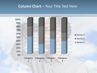 Happy Away Businessman PowerPoint Template