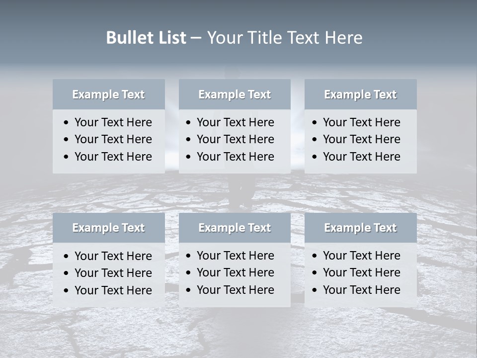 Destruction Life Concept PowerPoint Template