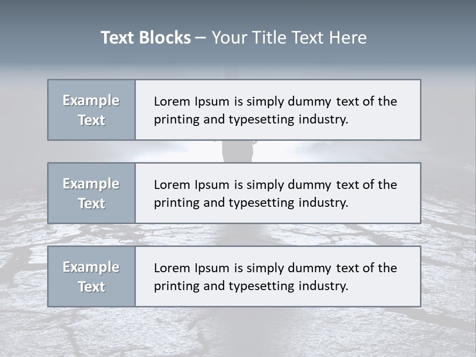 Destruction Life Concept PowerPoint Template