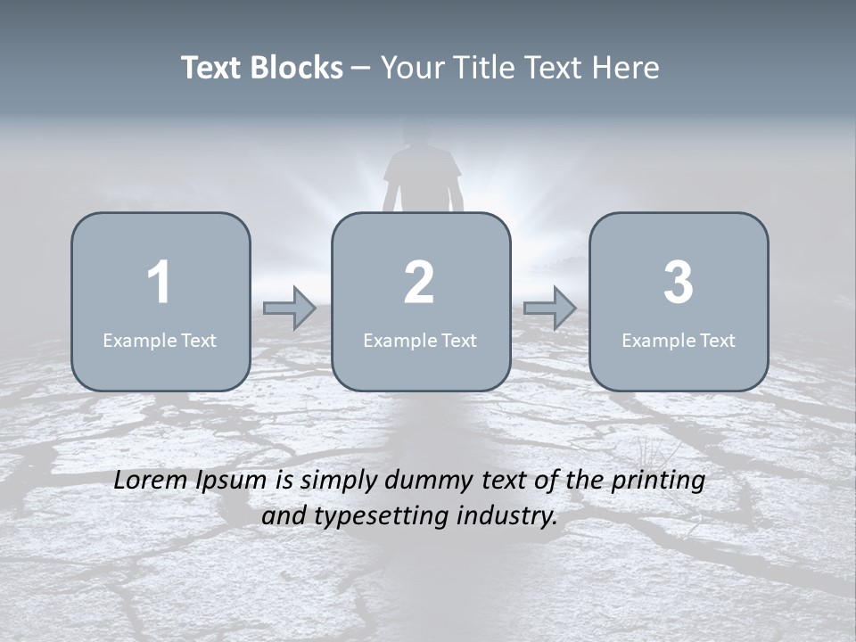 Destruction Life Concept PowerPoint Template